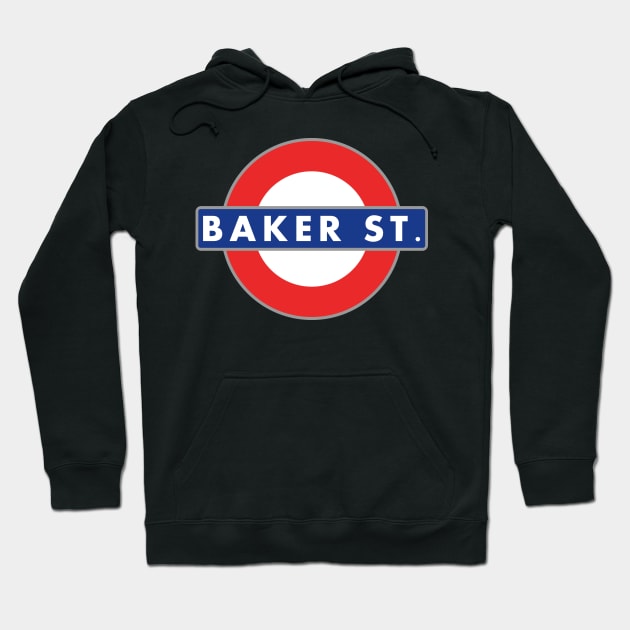 BAKER STREET 221B Hoodie by KARMADESIGNER T-SHIRT SHOP